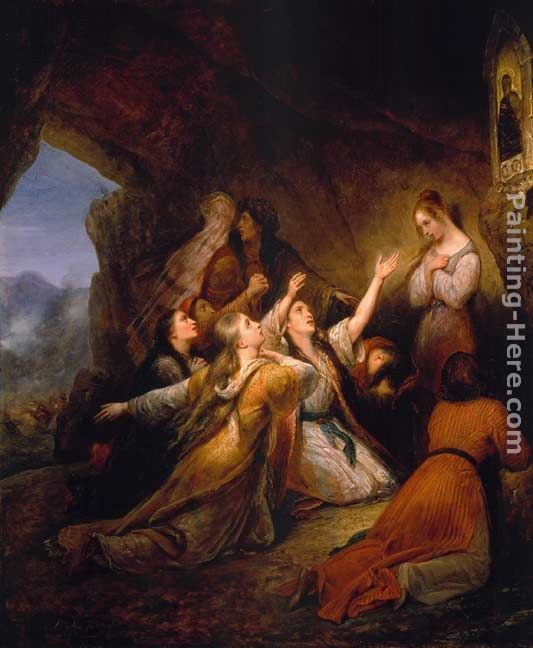 Ary Scheffer Greek Women Imploring for Assistance